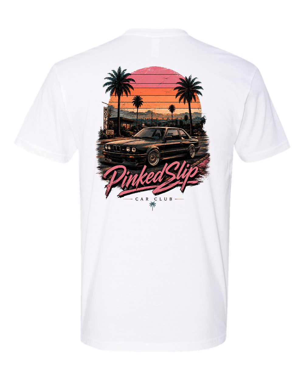 PinkedSlip Car Club Retro E30 Tee