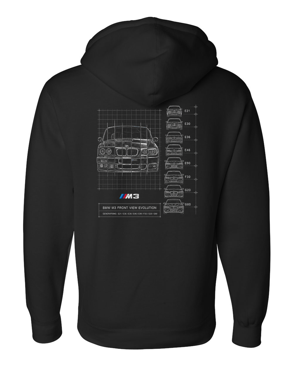 M3 Generations Blueprint Hoodie